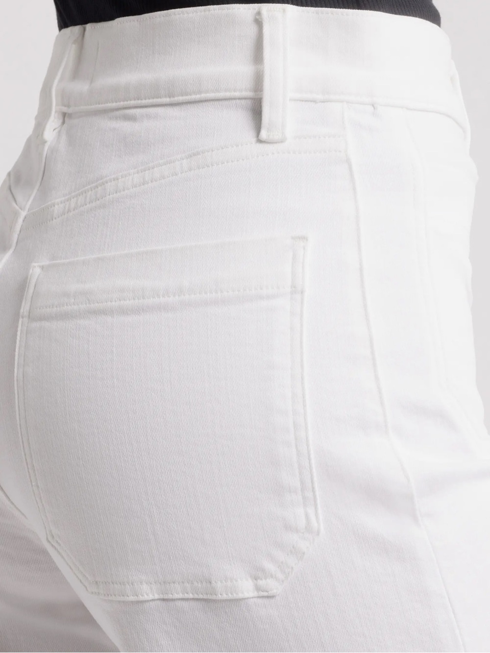 FRAME Le Pixie Slim Palazzo Patch Pocket High Waist Wide Leg Jeans Size 27 - Picture 6 of 16
